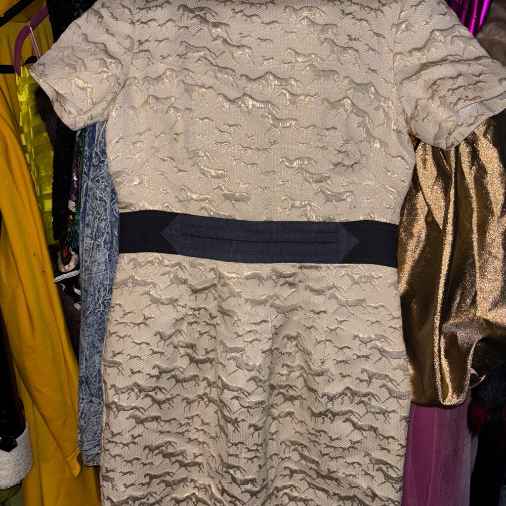 Tory Burch silk horses dress